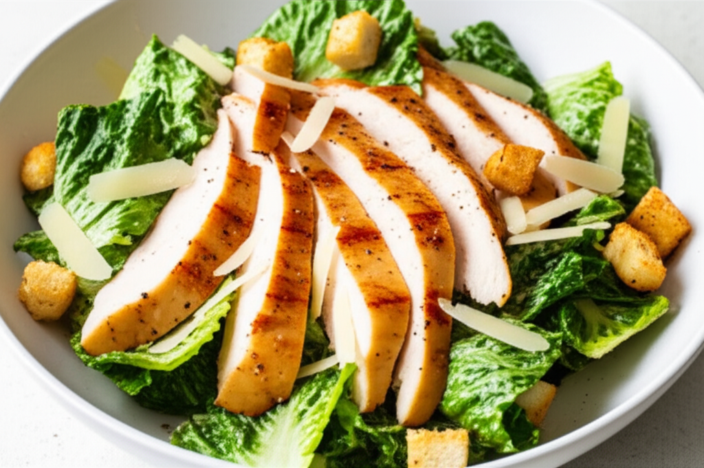 Caesar Salad with Grilled Chicken
