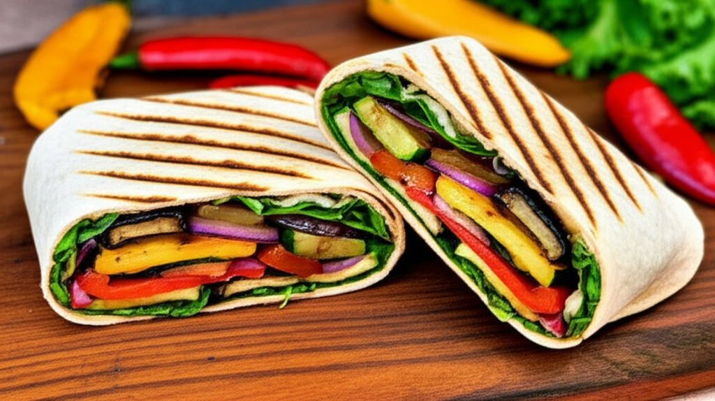 Grilled Veggie Wrap